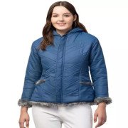 Women's full sleeve solid jacket