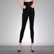 G S Fashion presents Black Jeans for Women and Girls, 4 Button Jeans