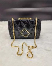 Stylish women box sling bag